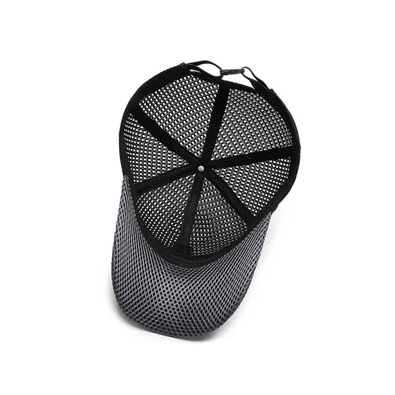 [NORTHWOOD] Gorra de béisbol de malla para hombre, gorras de verano transpirables, sombrero de papá, gorras de pesca al aire libre, gorras de hueso, gorra Snapback Trucker