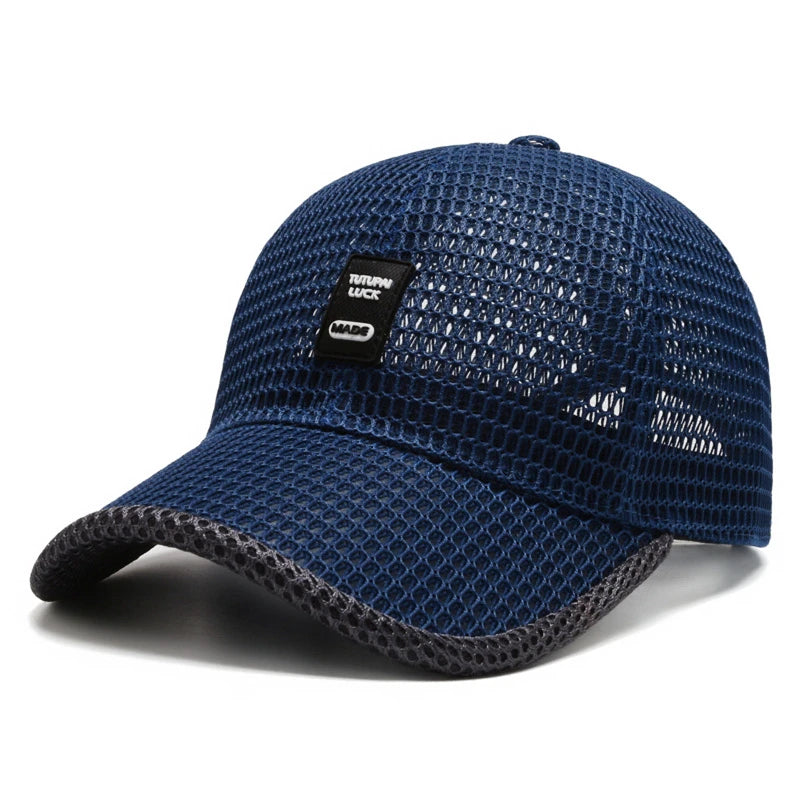 [NORTHWOOD] Gorra de béisbol de malla para hombre, gorras de verano transpirables, sombrero de papá, gorras de pesca al aire libre, gorras de hueso, gorra Snapback Trucker