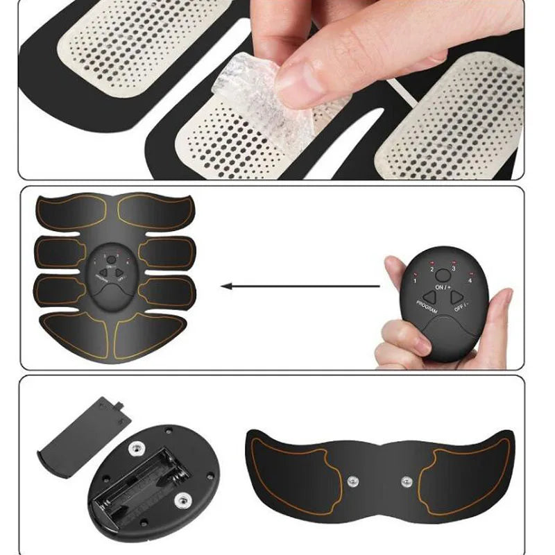 EMS Wireless Muscle Stimulator – Abs, Glutes & Hip Trainer