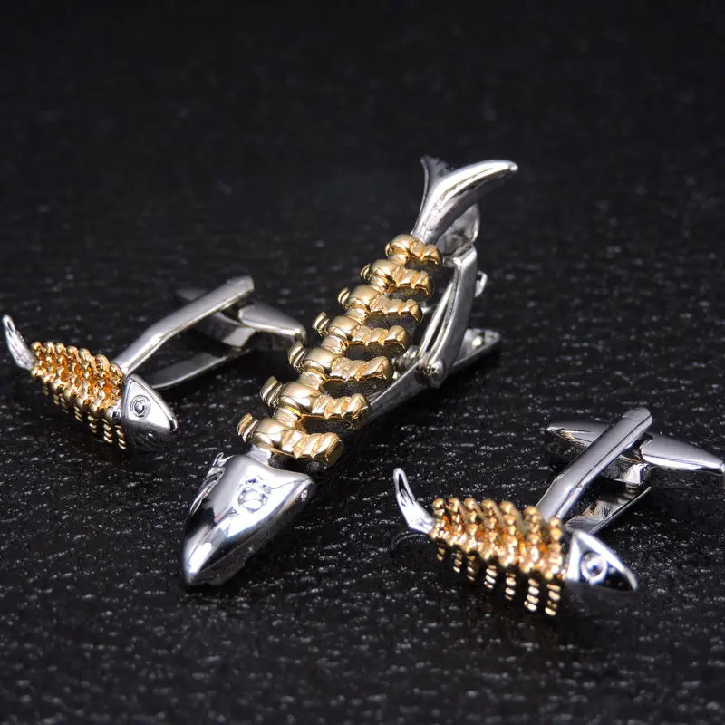 Unisex Cufflinks & Tie Clip Set | The Daily Drop