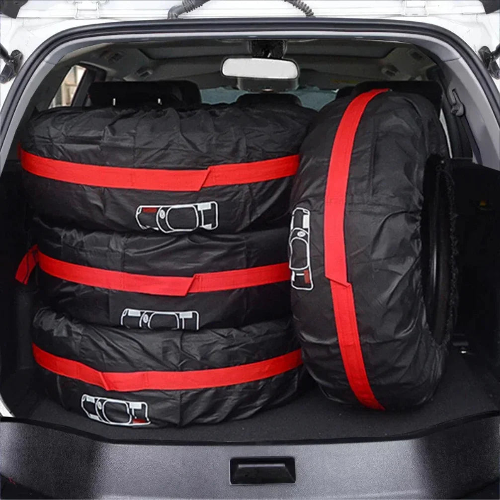 Universal Spare Tire Cover & Storage Bag – Dustproof, Waterproof, 16–20 Inch
