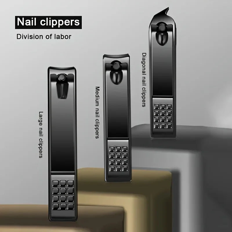 Stainless Steel Manicure & Pedicure Set – 8 to 24 Piece Nail Care Kit