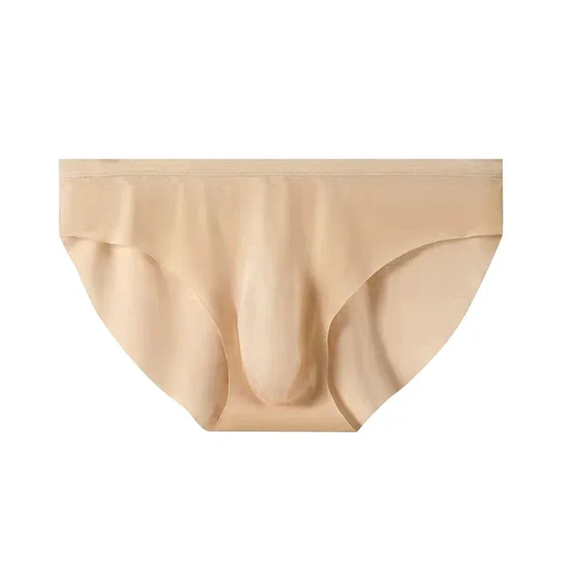 Men's Ice Silk Briefs – Ultra-Thin Seamless Breathable Underwear