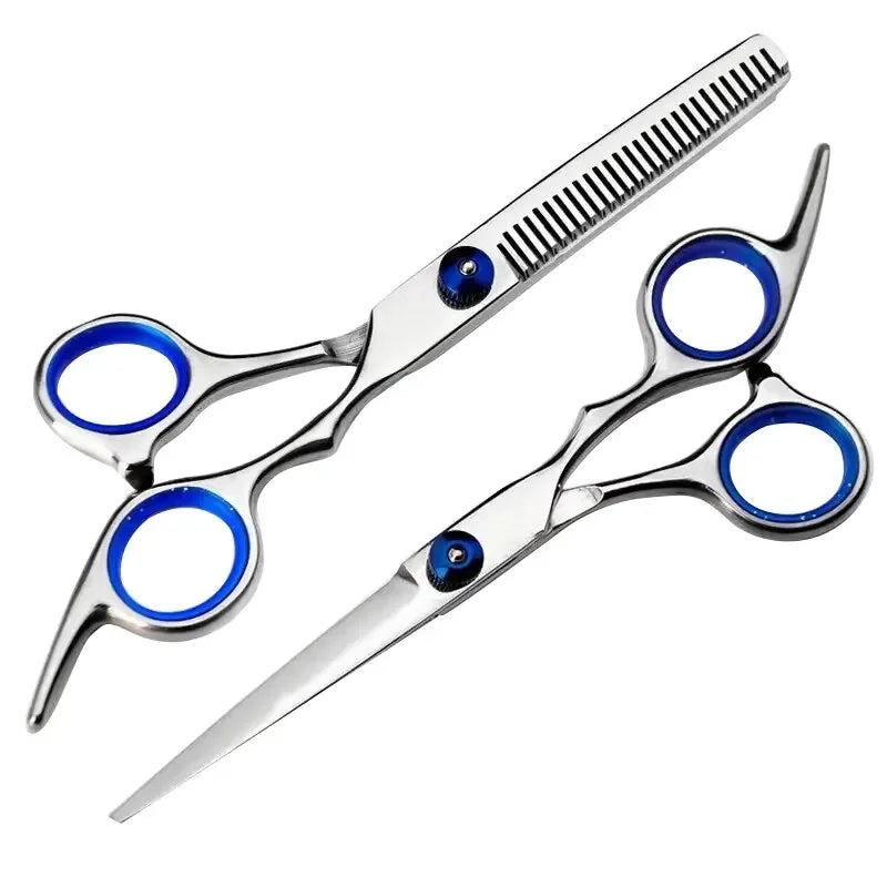 Professional Hairdressing Scissors – Stainless Steel Cutting & Thinning Shears