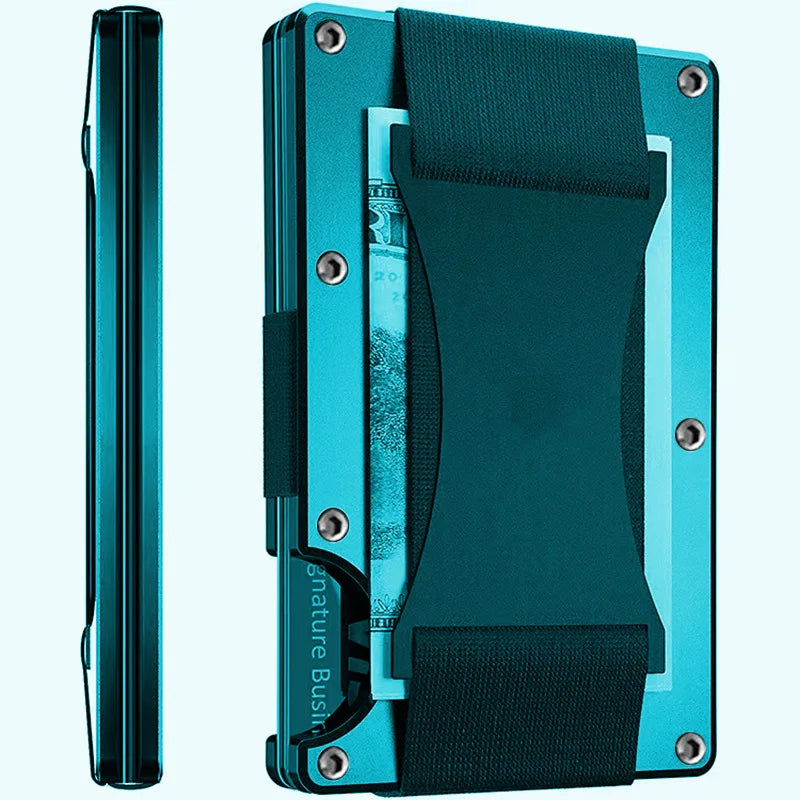Forged Carbon Fiber Slim Wallet — Minimalist Card Holder & Organizer for Men