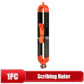 Contour Gauge Profile Duplicator — Locking Scribing Ruler for Woodworking
