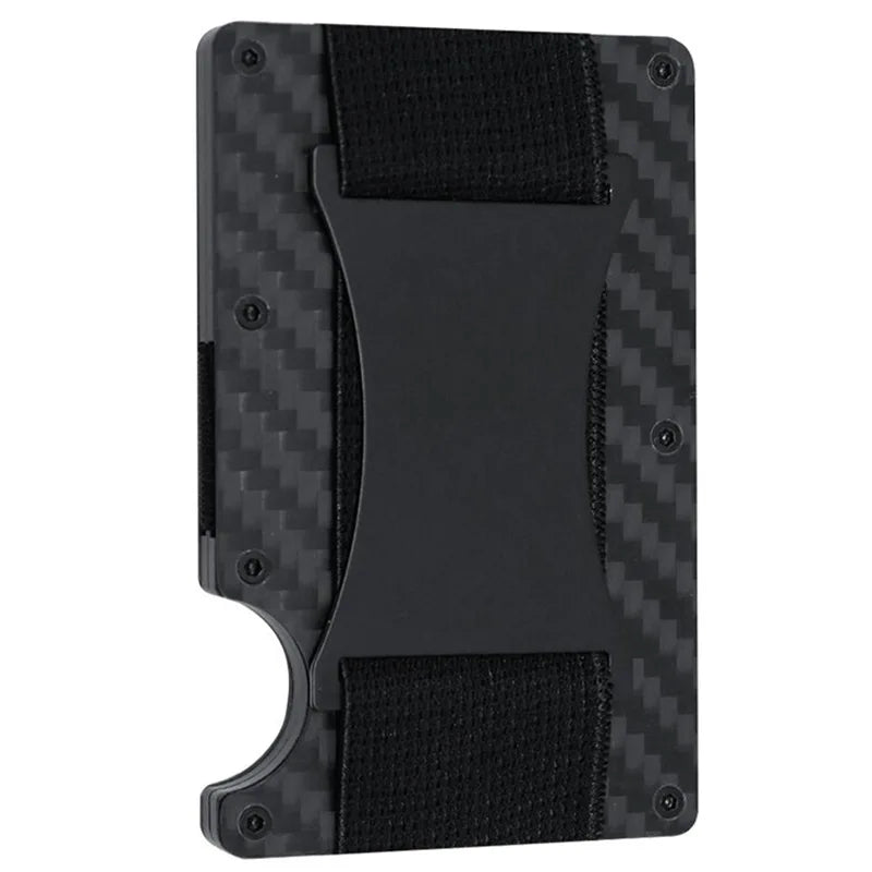 Forged Carbon Fiber Slim Wallet — Minimalist Card Holder & Organizer for Men