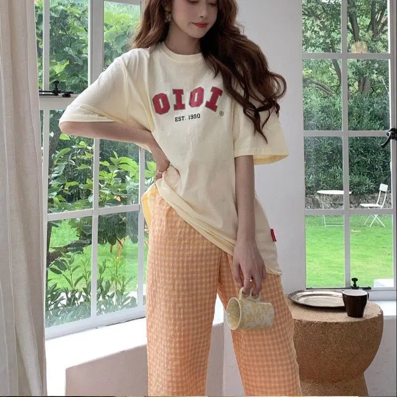 Women's Plaid Lounge Pants