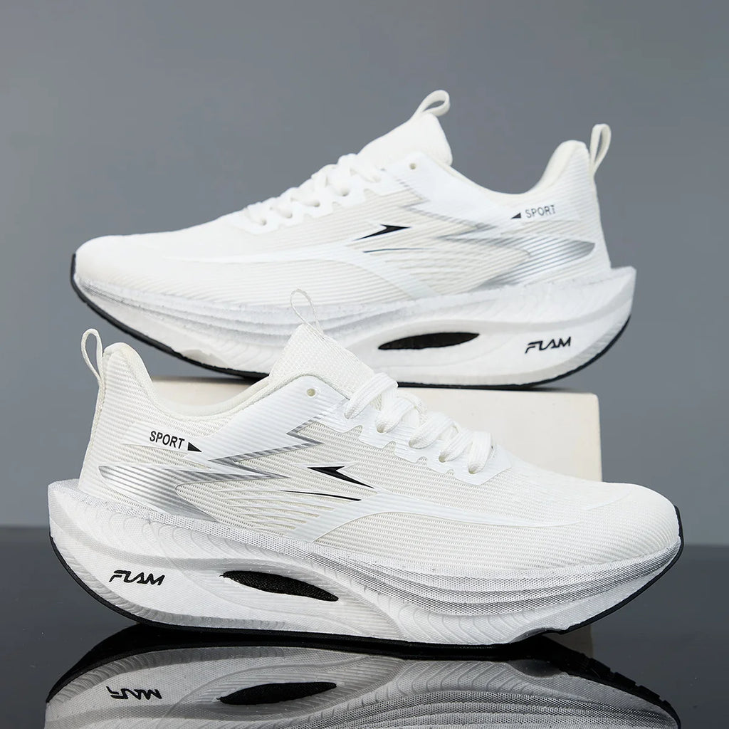 Zapatillas de Running Geométricas para Hombre | Zapatillas Deportivas Ligeras y Transpirables