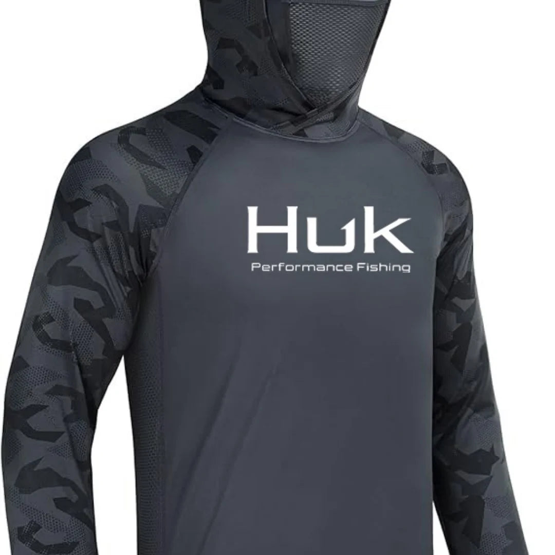 UV Fishing Hoodie Sweatshirt – Hooded Sun Protection Top for Men / Women