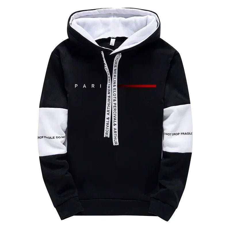Paris Streetwear Hoodie & Jogger Set – Unisex Athleisure Separates