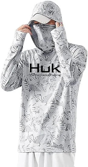 Men's UV Protection Fishing Hoodie – Lightweight Outdoor Hooded Sweatshirt