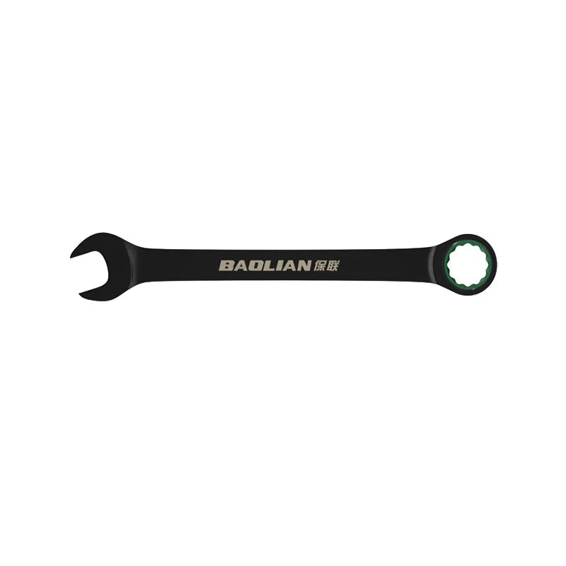 Dual-Direction Ratchet Combination Wrench — Chrome Vanadium, 6mm–19mm