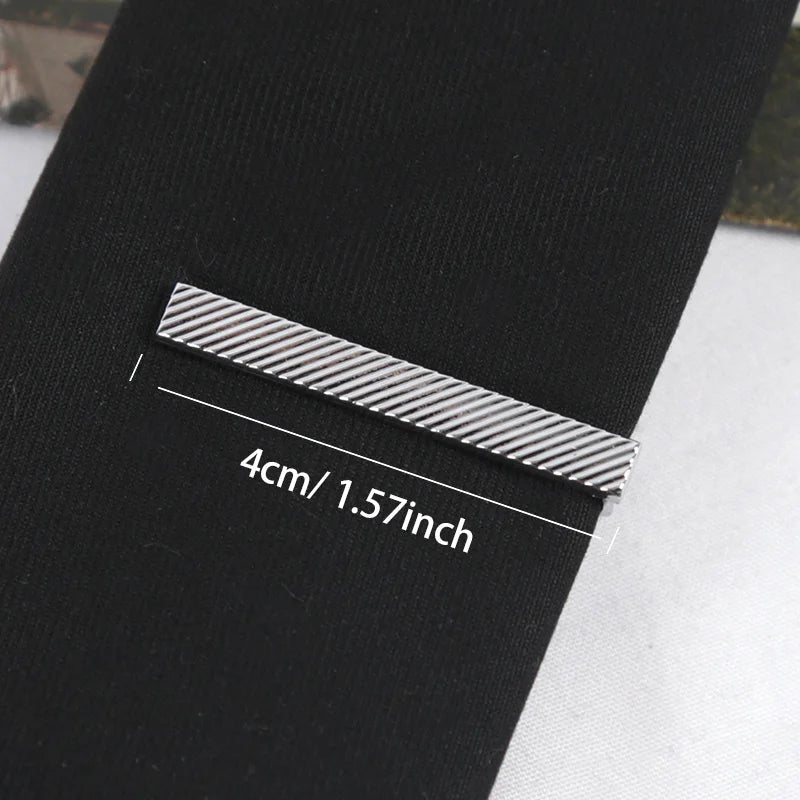 Unisex Metal Tie Bar Clip | The Daily Drop