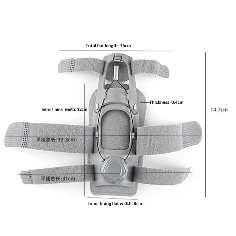 Knob-Adjust Wrist & Thumb Brace with GEL Lining
