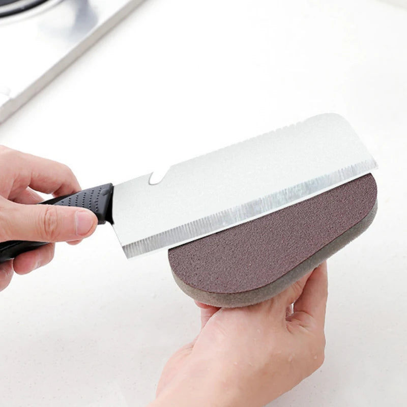 Magic Nano Emery Cleaning Sponge Brush – Multi-Surface Scrubber with Ergonomic Handle