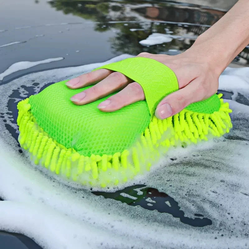 Microfiber Car Wash Sponge – Ultra-Soft Detailing Sponge for Cars, Trucks & SUVs