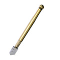 Diamond Wheel Glass Cutter — Carbide Tip, Non-Slip Handle, 5–12mm Cut Range