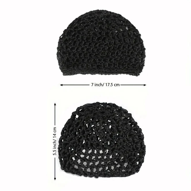 Crochet Mesh Wig Cap & Sleep Cap