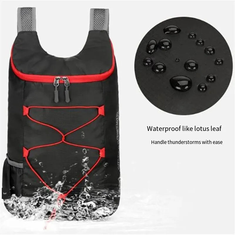 Mochila Plegable de Exterior – 20L, Ligera e Impermeable para Senderismo y Viajes