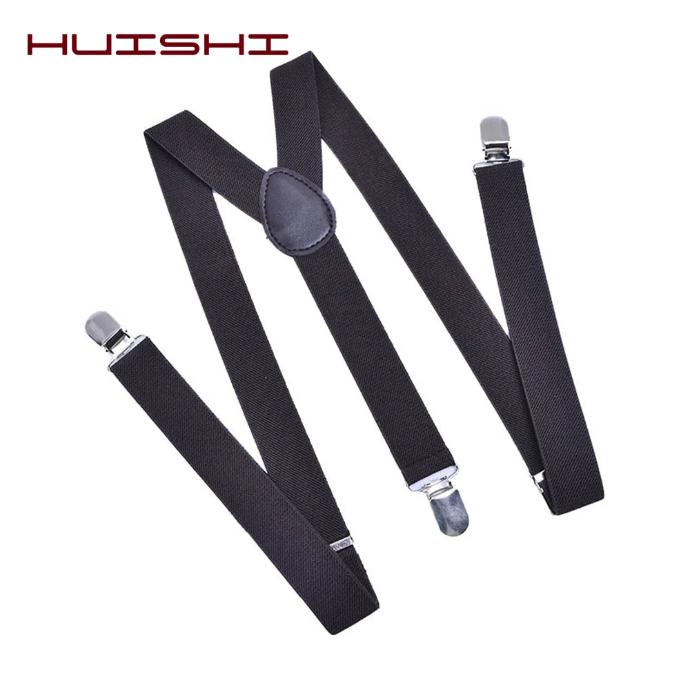 Unisex Elastic Suspenders with Bow Tie Option | The Daily Drop