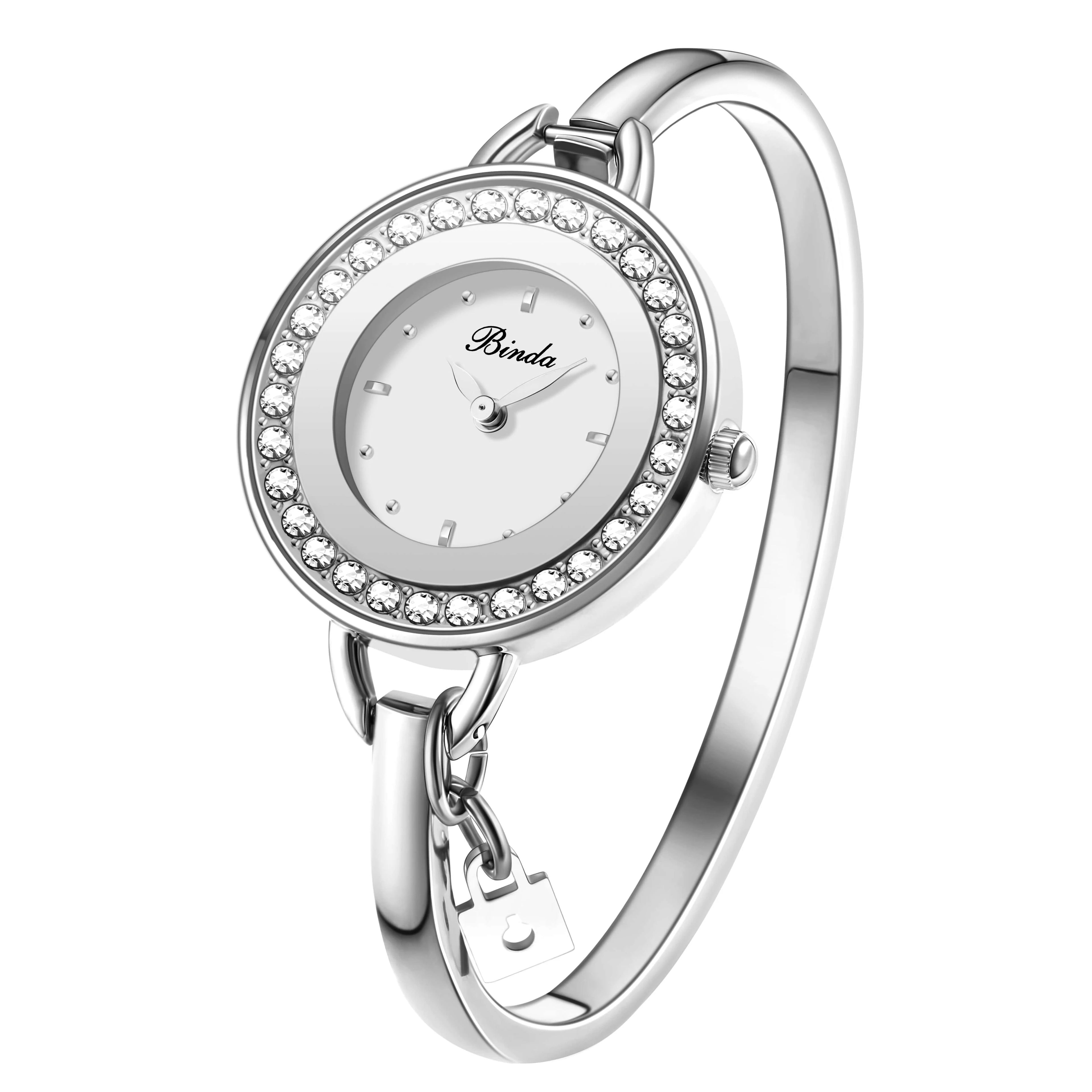BINDA BD2765 Women's Elegant Quartz Watch | Minimalist Dial | Stainless Steel Bracelet | 8 Styles