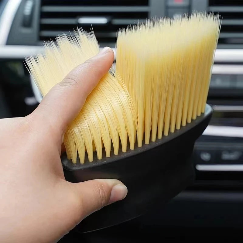 Car Interior Cleaning Brush – Soft Bristle Gap & Vent Duster.