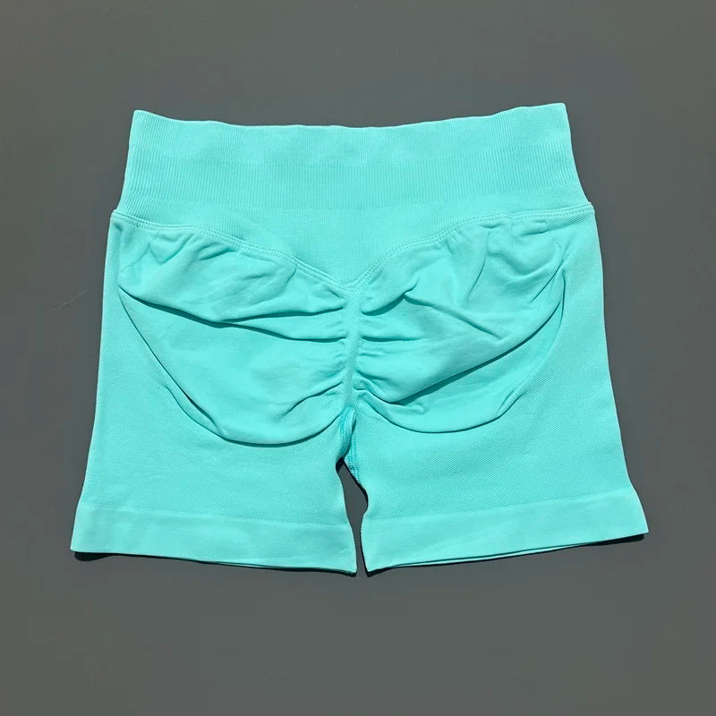 Women's Scrunch Bum Booty Shorts | Seamless Butt-Lifting Gym Yoga Legging Shorts XS-L