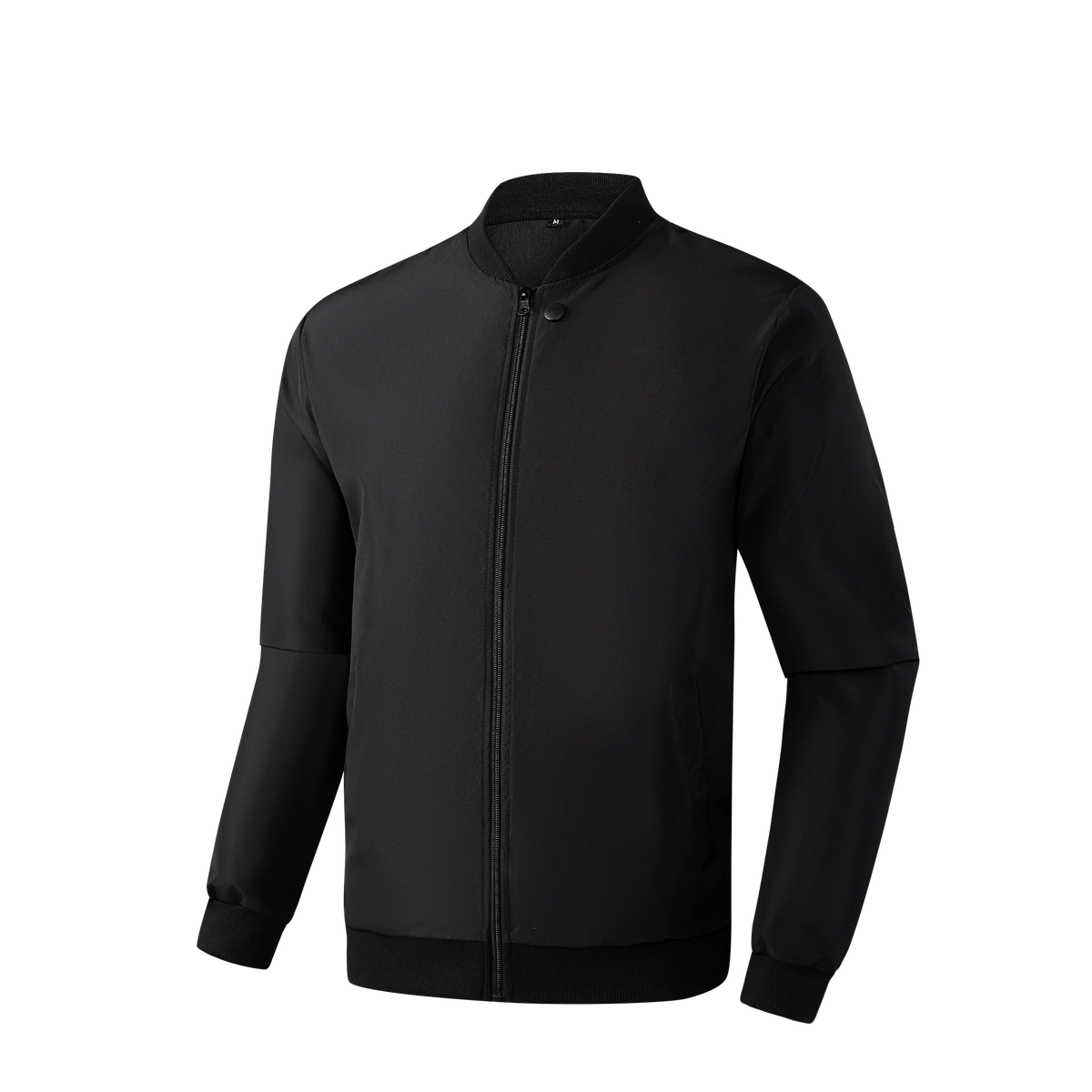 Lightweight Baseball-Collar Jacket