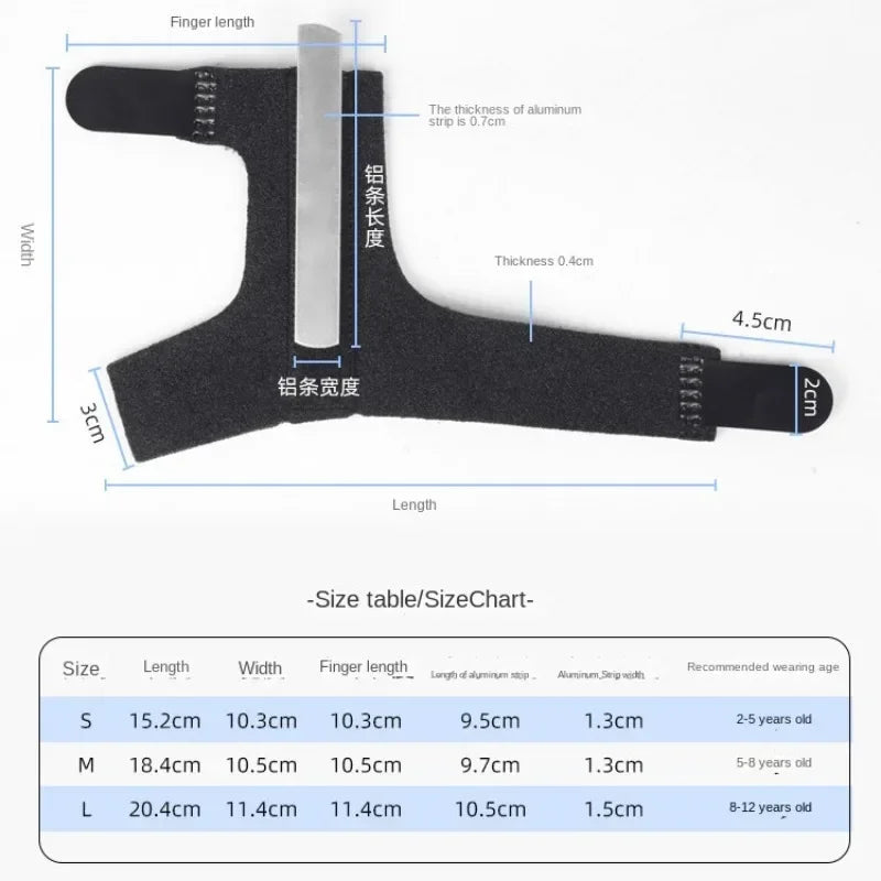 Kids Thumb Splint Support Brace