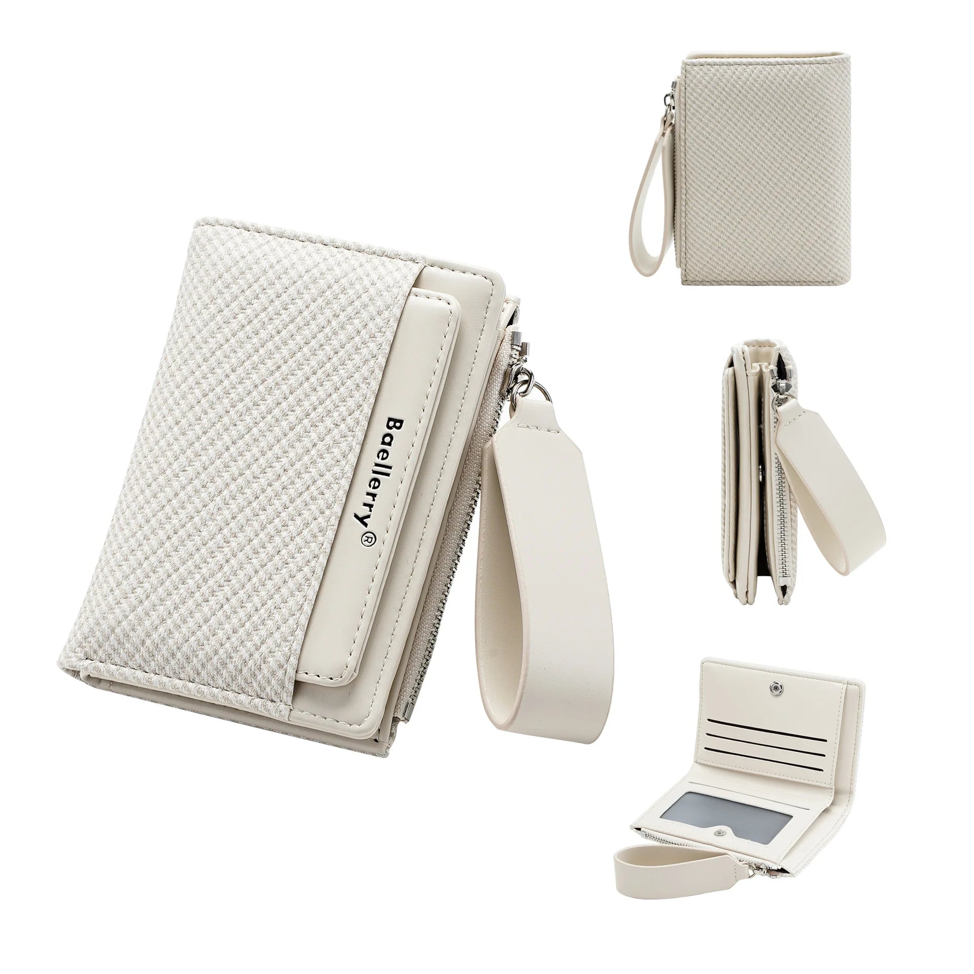 Baellerry Women's Bifold Wallet — Multi-Slot Card Holder & Coin Purse