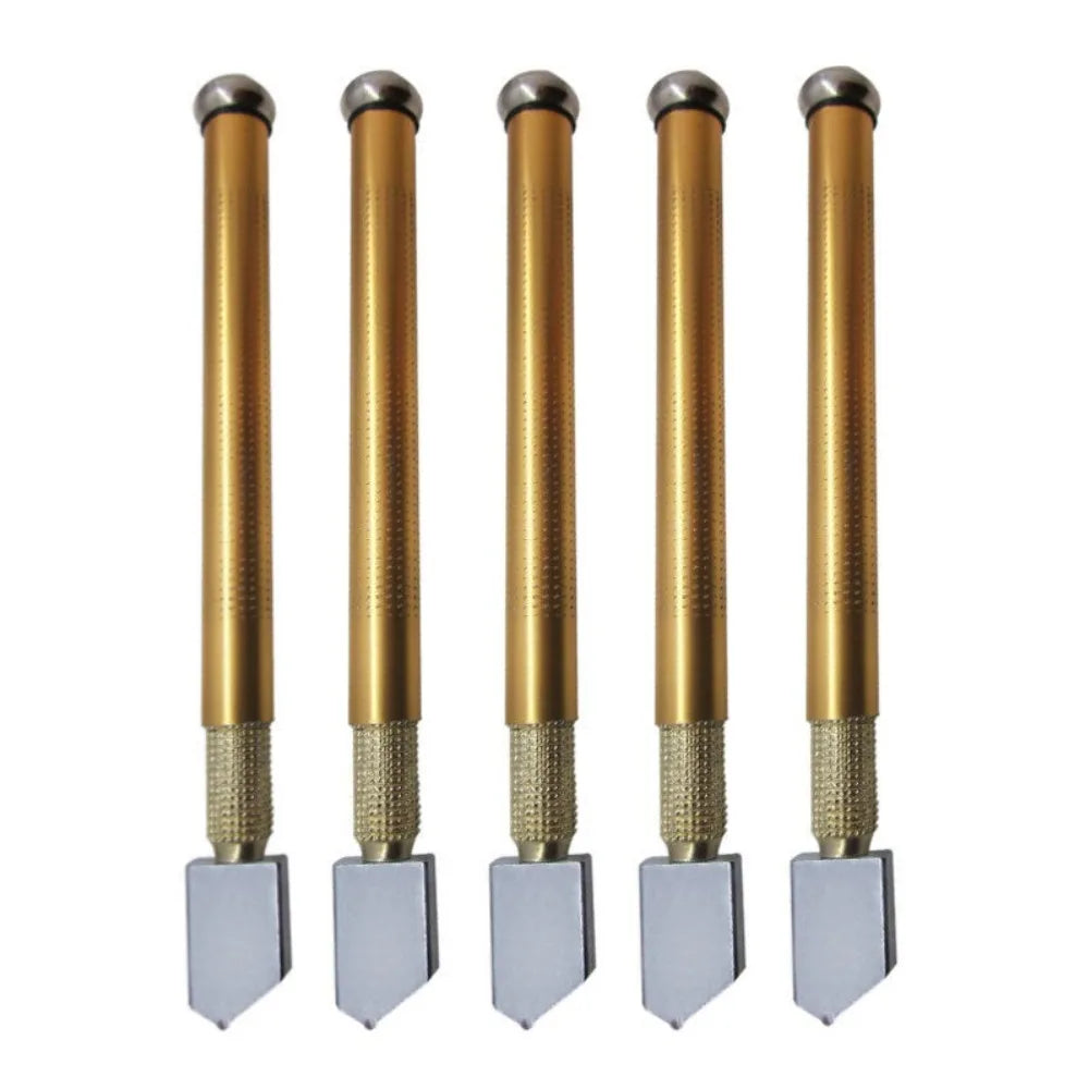 Diamond Wheel Glass Cutter — Carbide Tip, Non-Slip Handle, 5–12mm Cut Range