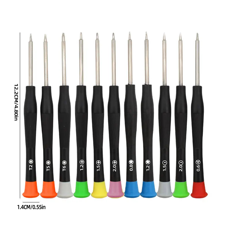 Precision Screwdriver Repair Tool Set — Electronics Disassembly Kit for Phone, Tablet & Laptop