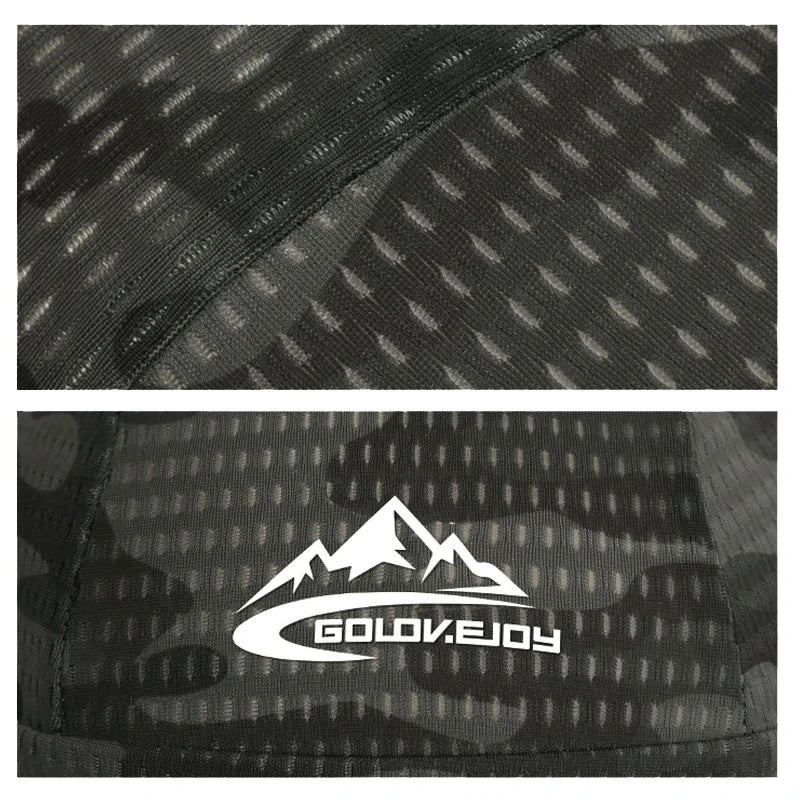 Gorro enfriador para casco, transpirable, absorbente de sudor, para ciclismo, deportes, correr, cómodo gorro para senderismo al aire libre, gorra de secado rápido