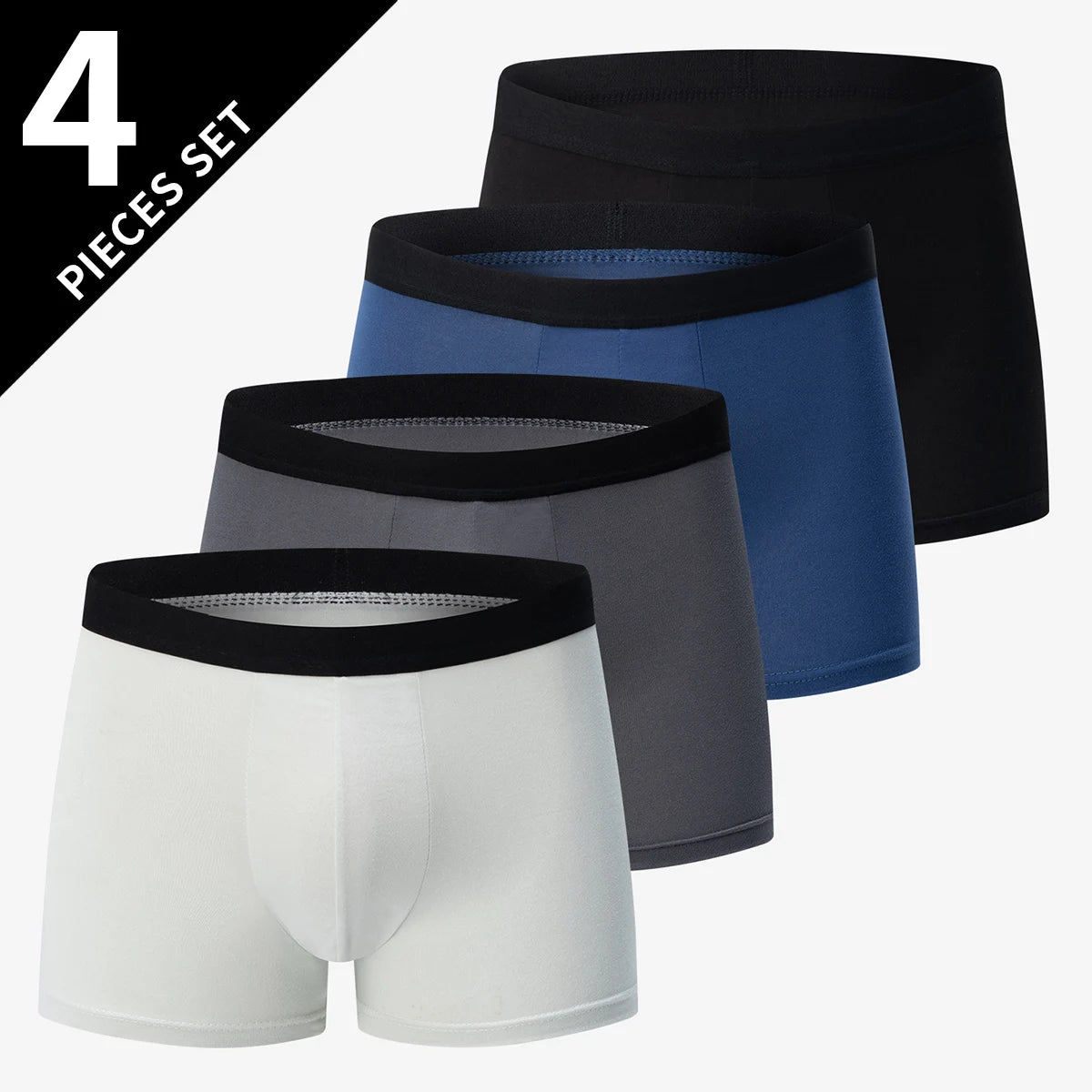 Men's Printed Boxer Shorts – 4-Pack or 10-Pack