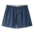 Men's Cotton Plaid Boxer Shorts – Casual Elastic Waistband Underwear