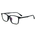 Men's TR90 Titanium Alloy Anti Blue Light Business Reading Glasses, Refractive Power+25 to+400, Customized Prescription Myopia