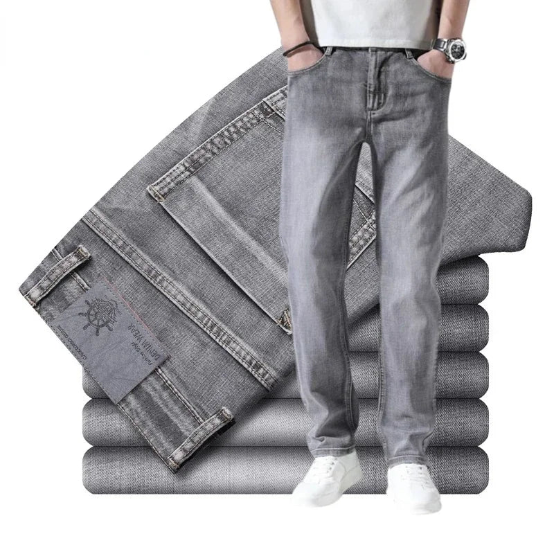 Unisex Cotton Stretch Slim Jeans