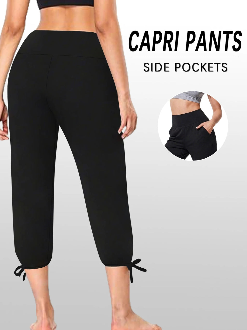 Women's Loose Yoga Jogger Pants with Pockets