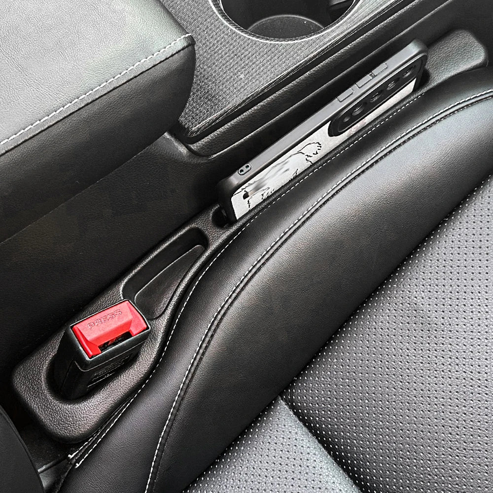 Car Seat Gap Filler – 2-Pack Leak-Proof Side Seam Plug Strip for All Cars