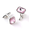 Men's Colorful Crystal Cufflinks | The Daily Drop
