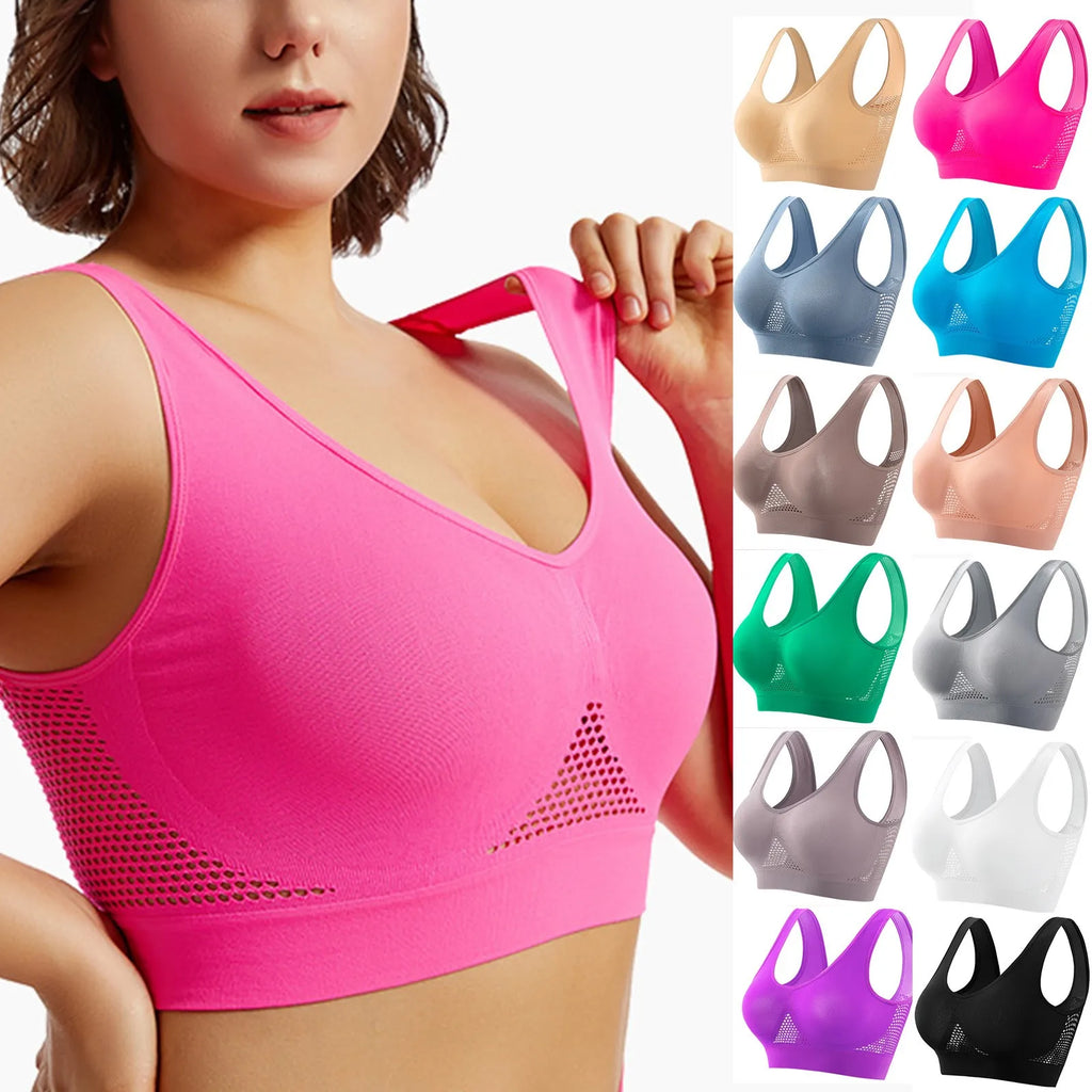 High-Support Sports Bra & Yoga Vest