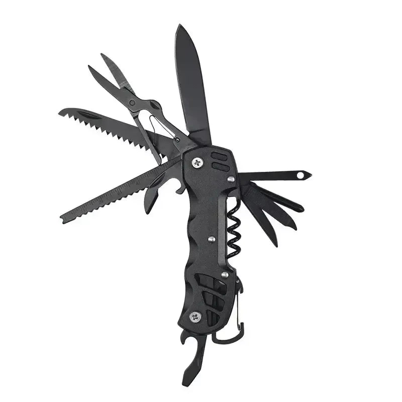 Folding Stainless Steel Pocket Knife – Spring Clip, 60mm Blade | Camping & EDC Survival