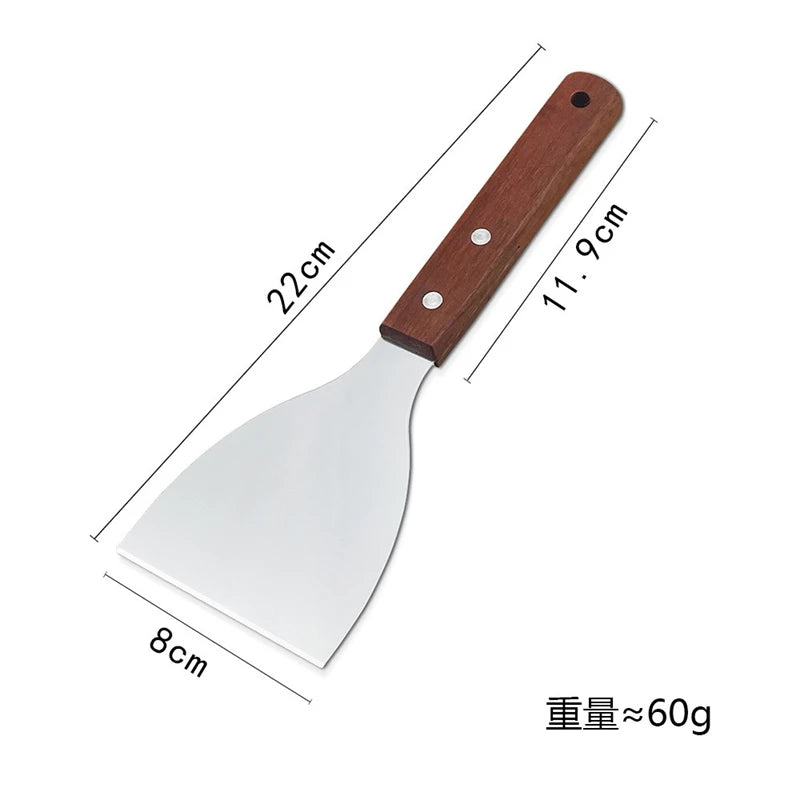 Stainless Steel Spatula & Grill Scraper