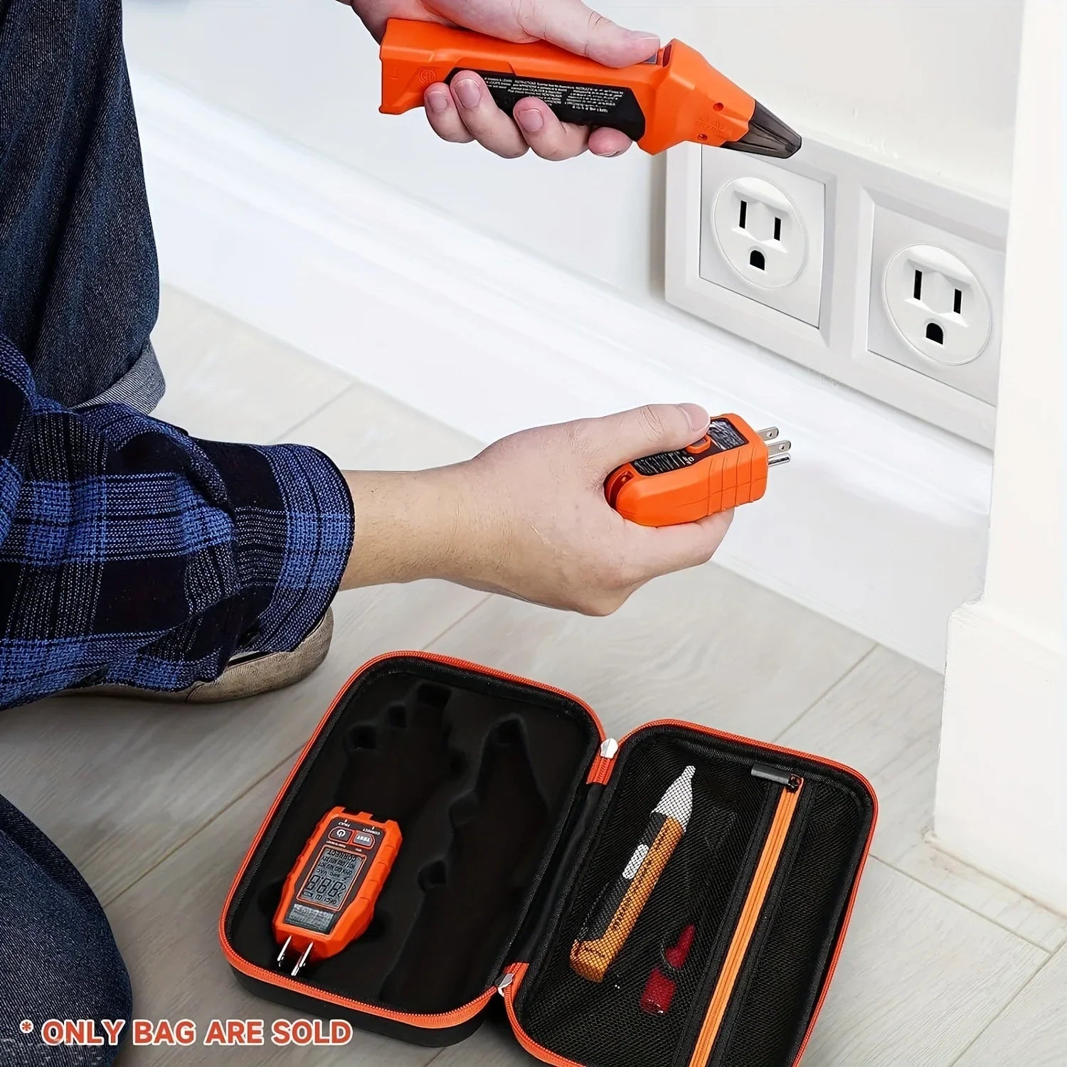 EVA Circuit Breaker Tester Organizer Case — Compatible with Klein Tools ET310