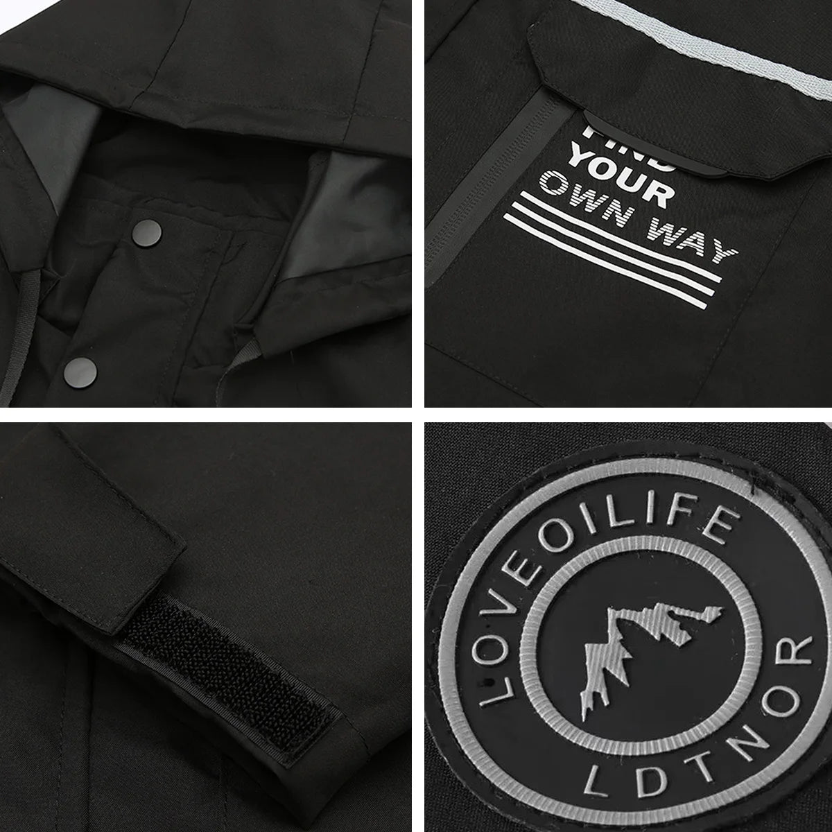 Multi-Pocket Hooded Utility Jacket