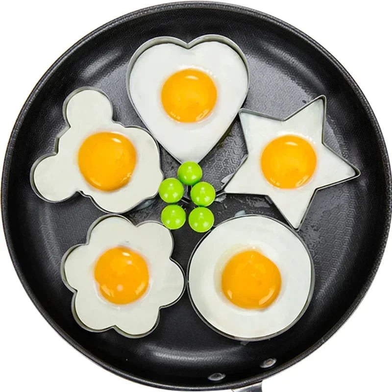Stainless Steel Egg Mold & Pancake Ring Set