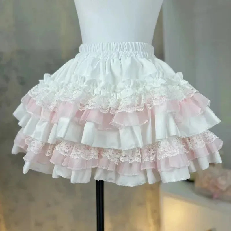 Sweet Ruffle Mini Skirt