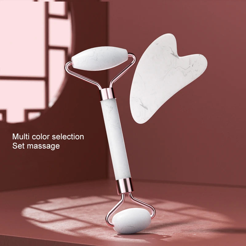 Facial Roller & Gua Sha Massage Tool