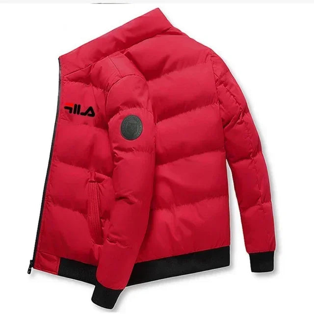 Men's Padded Zip-Up Jacket
